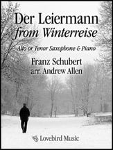 Der Leiermann from Winterreise Alto or Tenor Sax and Piano cover